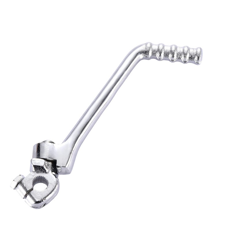 WOOSTAR 15mm Kickstart Lever Pedal Replacement for 50cc 70cc 90cc 110cc 125cc 150cc Pit Bike Dirt Bike Silver - Image 1